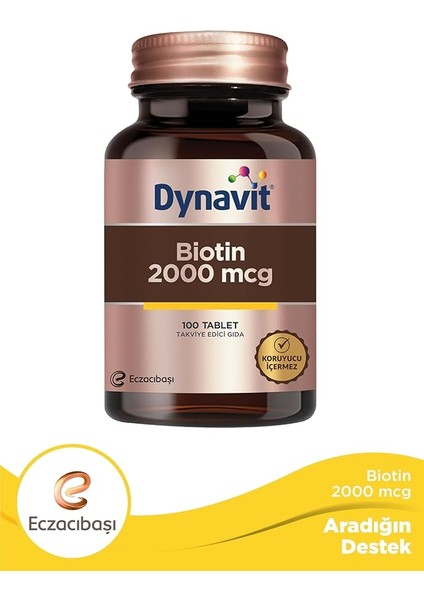 Biotin 2000 Mcg fiyatları