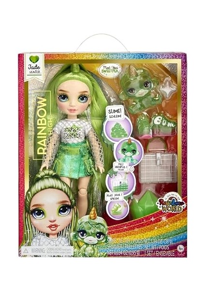 Rainbow High Jade Parlak Slime ve Evcil Hayvan Serisi Bebeği fiyatları