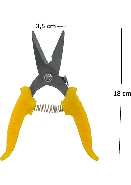 Budama Makası Çiçek Ağaç Budama El Makası 18 cm fiyatları