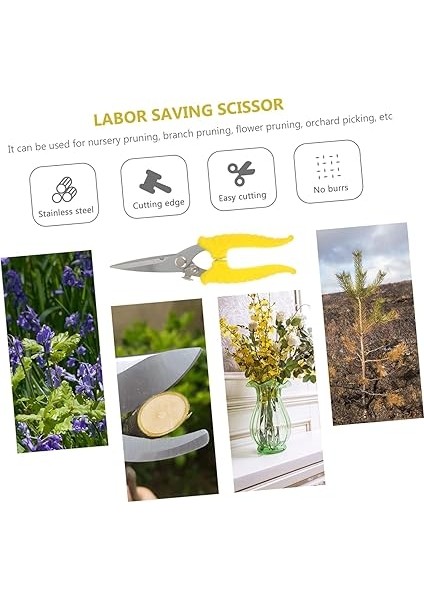 Budama Makası Çiçek Ağaç Budama El Makası 18 cm modelleri