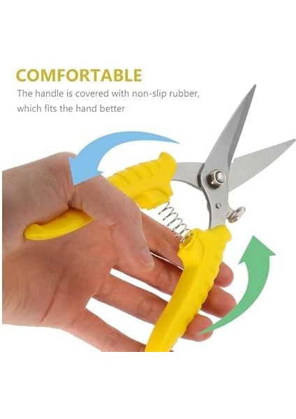 Budama Makası Çiçek Ağaç Budama El Makası 18 cm indirimleri