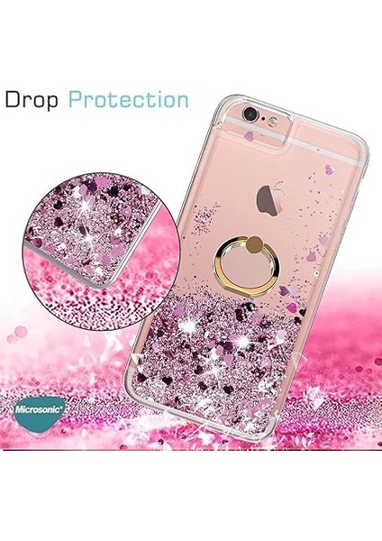 Samsung Galaxy S23 Plus Için Kılıf Glitter Liquid Holder [galaxy S23 Plus ile Uyumlu Kılıf - Mor] fırsatları