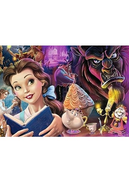 1000P Puzzle Wd Prenses, Çok Renkli fiyatları