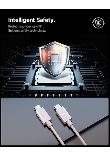 Usb-C To Usb-C 2 Metre Kablo 60W Güç/pps 2.0 Super Hızlı Şarj / 480 Mbps Data Aktarım Hızı Type-C Ekstra Dayanıklı White - ACA08719 fırsatları