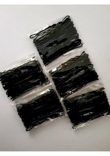 Süs Dünyası Kadın Siyah 100'LÜ Tel Toka