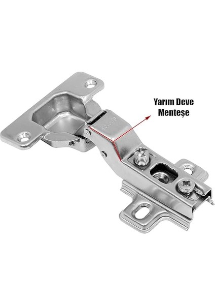 Star Mobilya Dolap Kapak Menteşesi Yarım Deve Tas Mentese (1 Çift) fırsatları