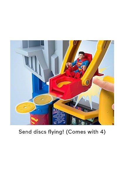 Imaginext Dc Super Friends™ Ultımate Headquarters™ Macera Seti Imaginext Dc Super Friends™ultimate Hq Macera Seti Batman Figürü, 10 Parçalık Okul Öncesi Oyuncak HNW08 indirimleri