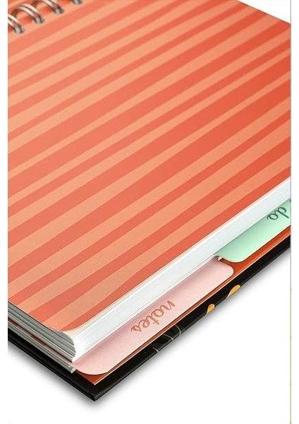 Journals Retro Süresiz Planlayıcı Ajanda 17X24 cm Pembe modelleri