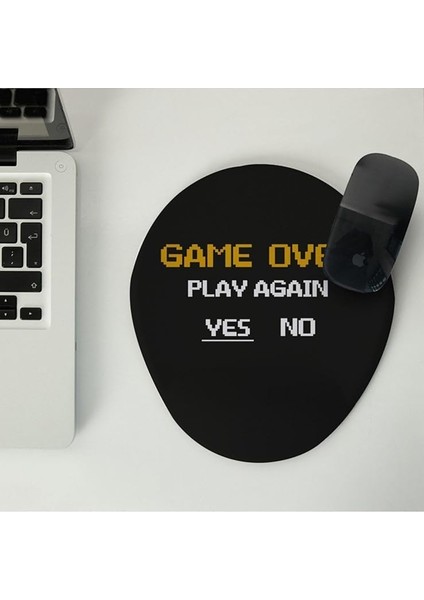 Gamer Sevgiliye Hediye Game Over Tasarımlı Mouse Altlığı Mouse Pad Mousepad fırsatları