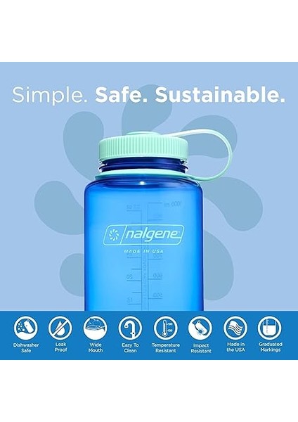 Su Şişesi 'wh Sustain' - 1 L Cornflower fiyatları