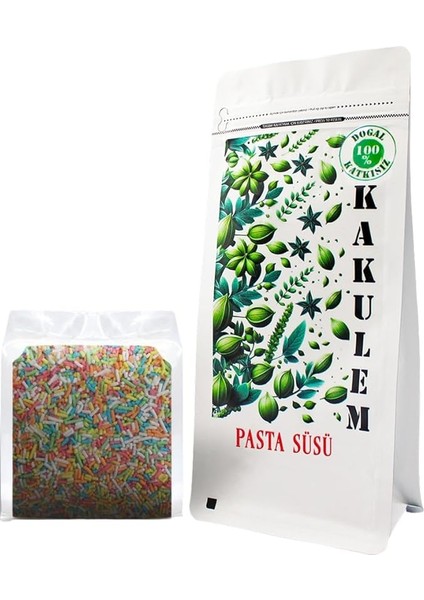 Sertifikalı Yenilebilir Renkli Pasta Süsü (250 Gr)