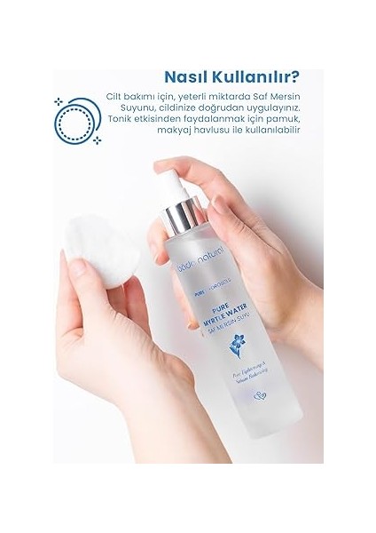 Natural Mersin Suyu Gözenek Sıkılaştırıcı TONIK%100 Doğal ve Saf 100 ml indirimleri