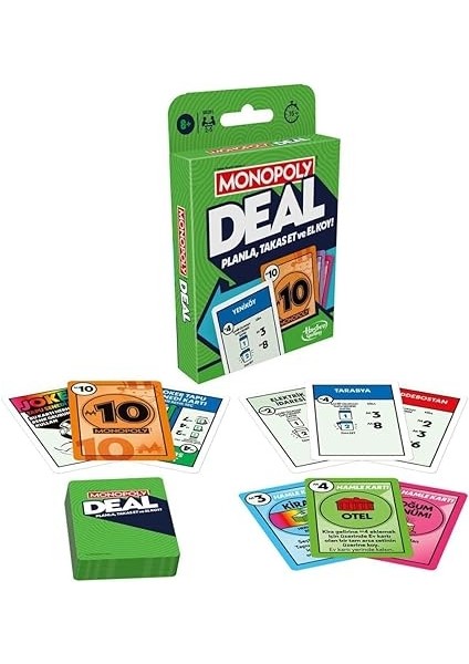 Gaming Monopoly Deal Kart Oyunu - Türkçe Versiyon fırsatları