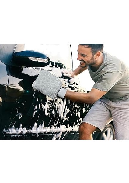 - Lüks Mikrofiber Oto Yıkama Eldiveni ve Araç Pasta Cila Eldiveni - Ekstra Kalın Araba Yıkama ve Temizlik Eldiveni fırsatları