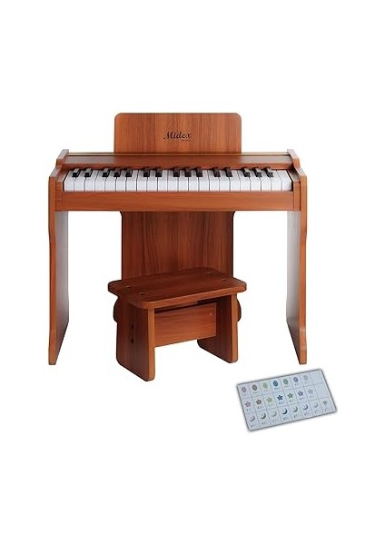CP-360OR Ahşap Çocuk Piyanosu Pilli 37 Tuşlu Gerçek Piyano Tuşları fiyatları