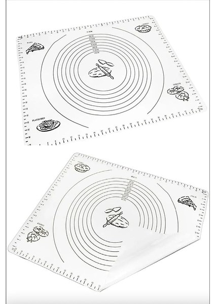 Home 65X45 Hamur Matı (Beyaz, 65X45)