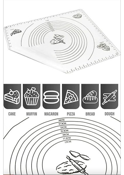 Home 65X45 Hamur Matı (Beyaz, 65X45) modelleri