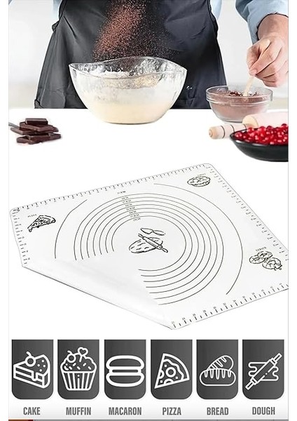 Home 65X45 Hamur Matı (Beyaz, 65X45) fırsatları