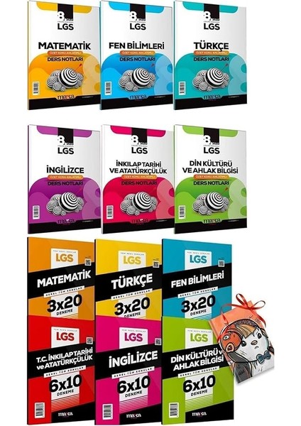 Yayınları 2025 Lgs 8. Sınıf Tüm Dersler Özet Konu Anlatımlı Ders Notları + Tüm Branşlar Deneme Seti (Hediyeli)