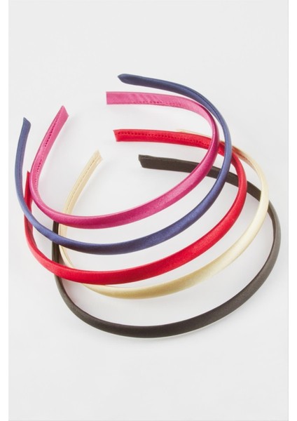 Sepetim Saten Taç-Renkli