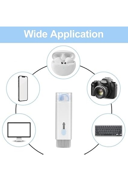 7'si 1 Arada Elektronik Temizleme Kiti, Klavye Temizleyici, Dizüstü Bilgisayar Temizleme Kiti Monitör, Cep Telefonu, Bluetooth, Kulaklık, Lego, Airpods, Dizüstü Bilgisayar Kamera fiyatları