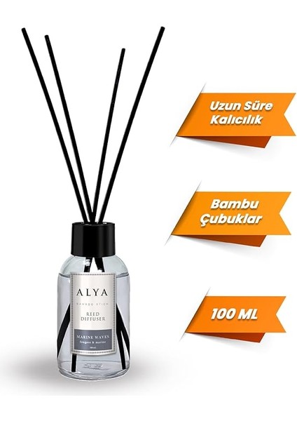 Wave Marine Bambu Çubuklu Oda Kokusu 100 ml modelleri