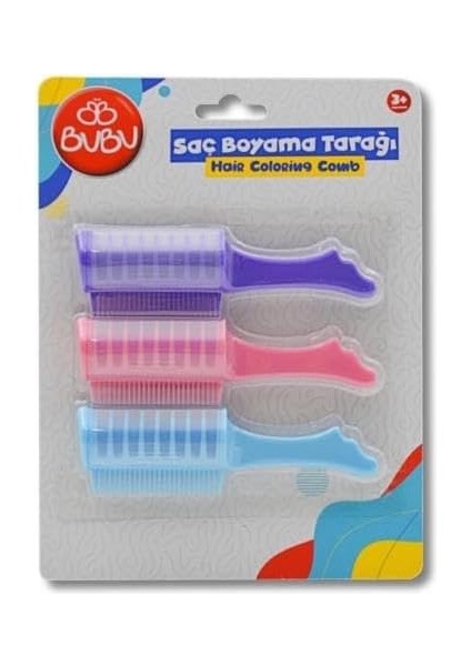 Saç Boyama Tarağı 3'lü