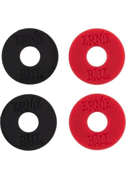 Ball, Ernie Bilyalı Askı Blokları, P04603, Tek Beden, Kırmızı ve Siyah