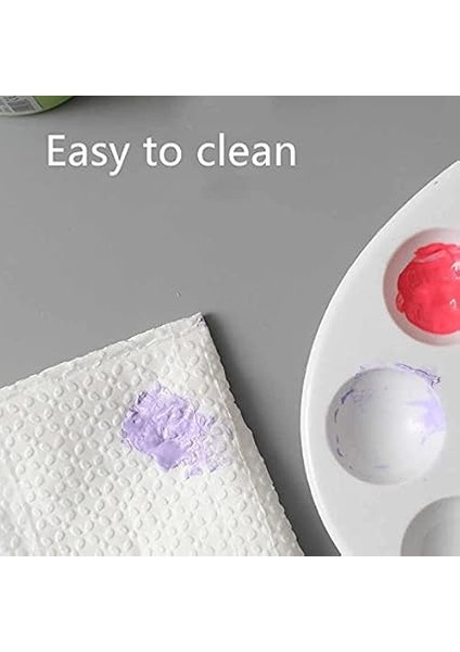 Plastik Renk Paleti 8+1 Gözlü - Akrilik - Gauj - Yağlı - Sulu Boya fiyatları