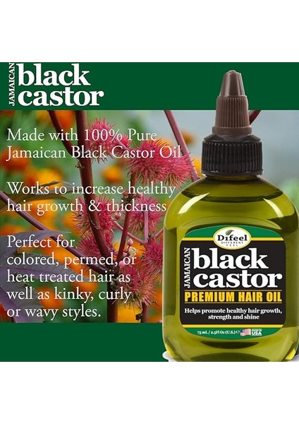 Jamaican Black Castor Yavaş Uzayan Saçlara Özel Saç Bakım Yağı 75ML modelleri