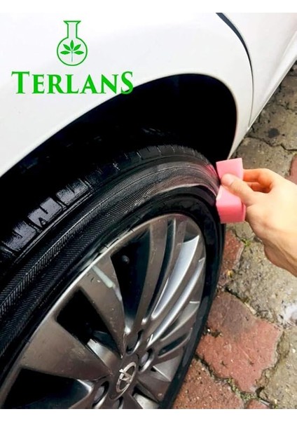 Lastik Parlatıcı 1 Litre &amp; Uygulama Süngeri Tire Cleaner Extra Glossy fırsatları