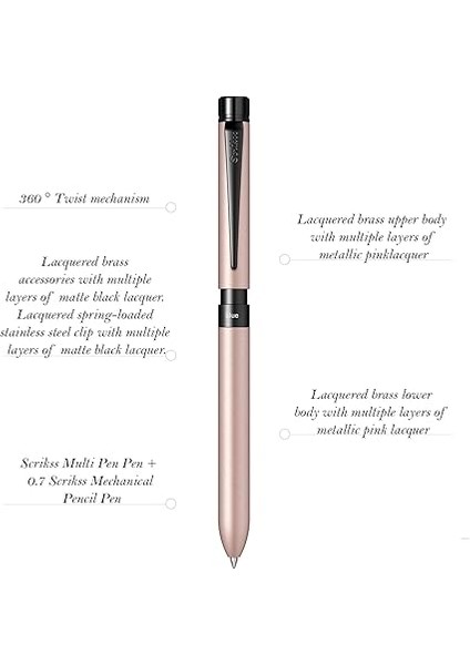 Trio 83 Sport Multifonksiyon Kalem Rose fiyatları