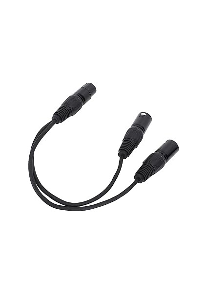 Splitter Kablosu 3 Pin Dişi - Erkek Yama Kablo Dengeli Mikrofon Splitter Kablosu - Mikrofon Uyumluluğu - Mixboard Uyarlanabilir indirimleri