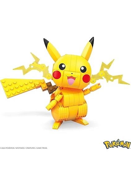 Pokémon Aksiyon Figürü Yapı Oyuncakları, 211 Parçalı Pikachu, 10 cm Uzunluğunda, Eklemleri Bükülebilen Karakter, Çocuklar Için Hediye Önerileri, GMD31 fiyatları