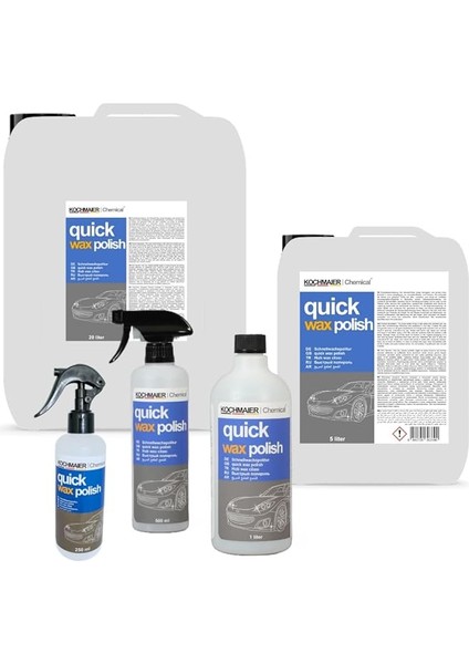 Hızlı Oto Wax Cila Araç Boya Koruma ve Parlatıcı (1 Litre)