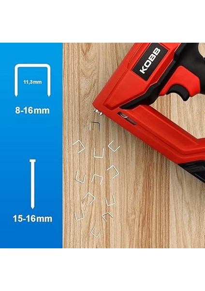 KBZ200B 8-16MM Zımba ve 15-16MM Profesyonel Çivi Çakma Makinesi + 3000 Adet Yedek Zımba ve Çivi fiyatları