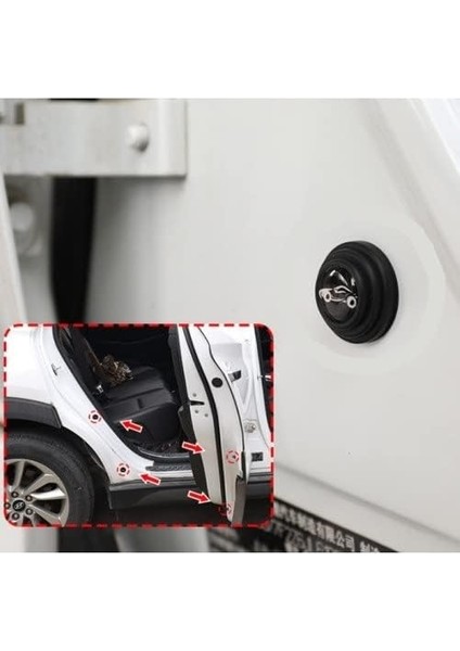 Araba Kapı Ses Önleyici ve Darbe Emici Pad Aparat 10'lu