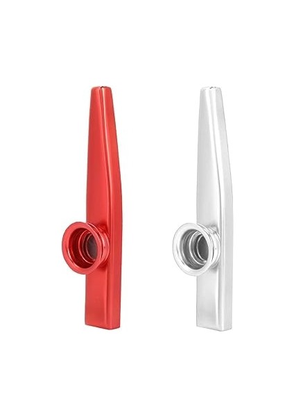 Kazoo Instrument, 6 Adet Alüminyum Alaşımlı Taşınabilir Kazoos (Her Kazoos 5 Flüt Diyaframlı) fiyatları