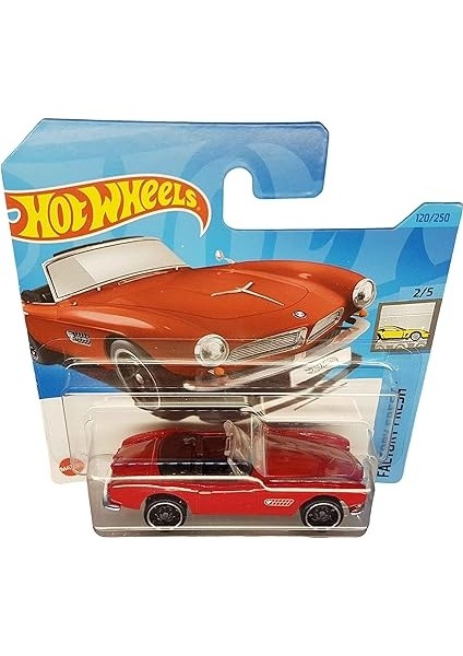Wheels - Bmw 507 - Factory Fresh 2/5 - HKK77 - Short Card - Cabriolet - Kırmızı - Mattel 2023 fiyatları