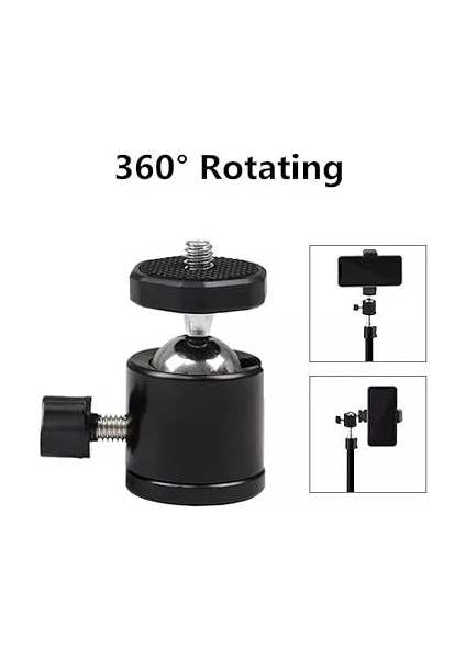 Tripod 90° Yönlendirme Aparatı 360 Derece Dönebilen Başlık Tüm Tripodlara Uyumlu Metal Mafsal Aparatı fırsatları