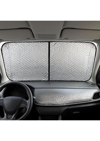 Store Oto Güneşlik &amp; Park Numaratörü Seti – Katlanabilir Güneşlik (130X60) + Gizlenebilir Telefon Numaratör – Evrensel Uyumluluk, Kolay Kurulum modelleri