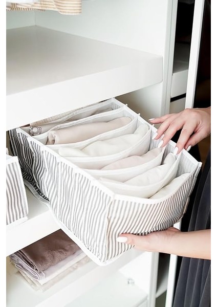 Kapısı Akordiyon Çekmece Içi Düzenleyici Organizer (3 Adet Gri, Large) modelleri