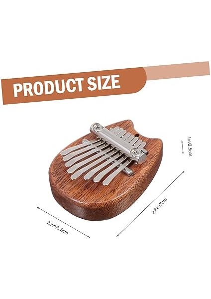 Ahşap Kalimba Başparmak Notları Hafif Taşınabilir ve Müzik Eğitimi Için Harika indirimleri