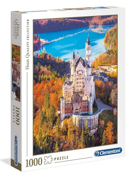 - 1000 Parça Yetişkin Puzzle - Neuschwanstein - 39382
