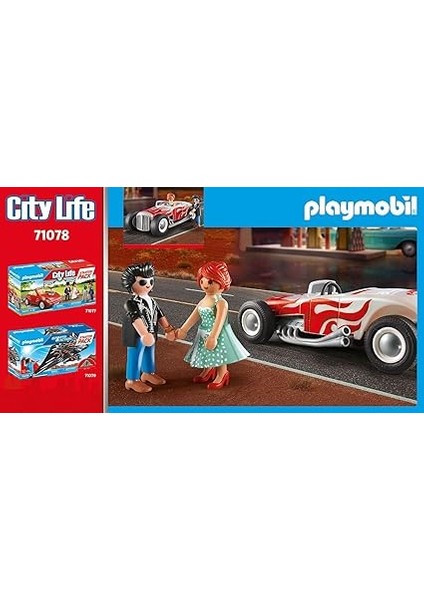 71078 City Life Hot Rod Başlangıç Paketi, Eğlenceli Yaratıcı Rol Yapma Oyunu, 4 Yaş ve Üzeri Çocuklar Için Uygun Oyun Seti indirimleri