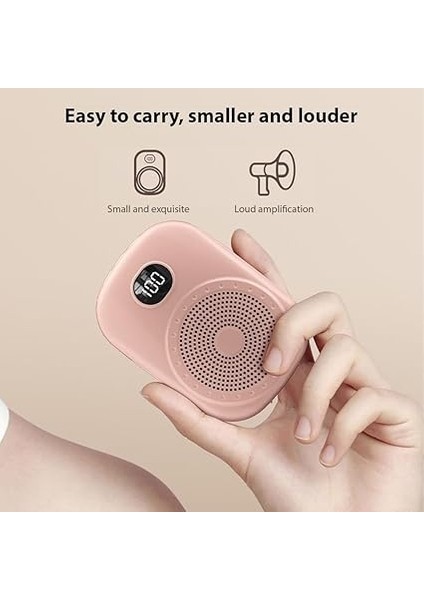 Ses Amplifikatörü Taşınabil Megafon Pa Sistemi Kablolu Baş Üstü Mikrofon Bt Kablolu Mikrofon Amplifikatörü Öğretmen Tur Konuşmacısı Için Hafif Dijital Ekran Beyaz fiyatları