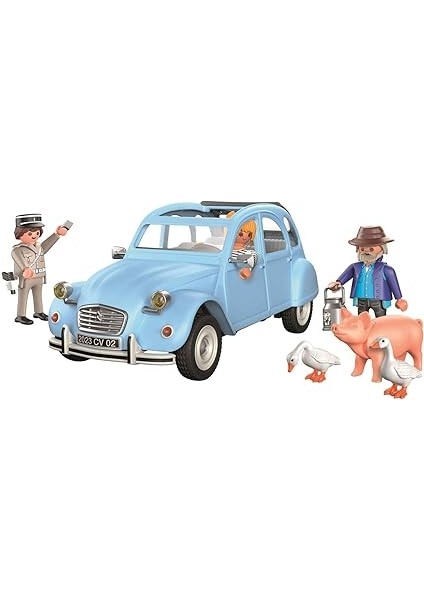 70640 Klasik Araba Citroën 2cv, Çıkarılabilir Kapaklı Teneke Salyangoz, Otomobil Tutkunları Için Koleksiyon Parçası, Koleksiyoncular ve 5 Yaş ve Üzeri Çocuklar Için Oyuncak fırsatları