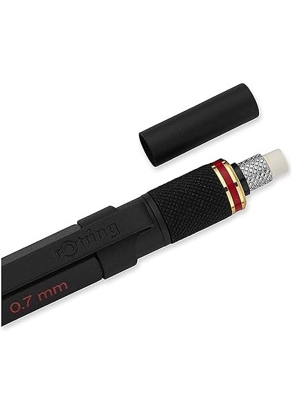 800+ Iki Fonksiyonlu Mekanik Kurşun Kalem 1900182, Siyah, 0.7 mm fırsatları