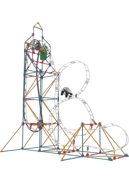 51455 Looping Light-Up Roller Coaster Model Yapım Seti (Motorlu)