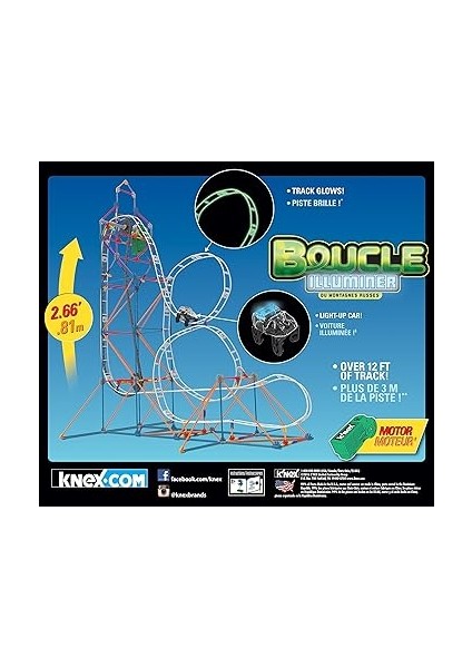 51455 Looping Light-Up Roller Coaster Model Yapım Seti (Motorlu) modelleri